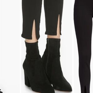 NWOT Le High Skinny Front Split High Waist Jeans